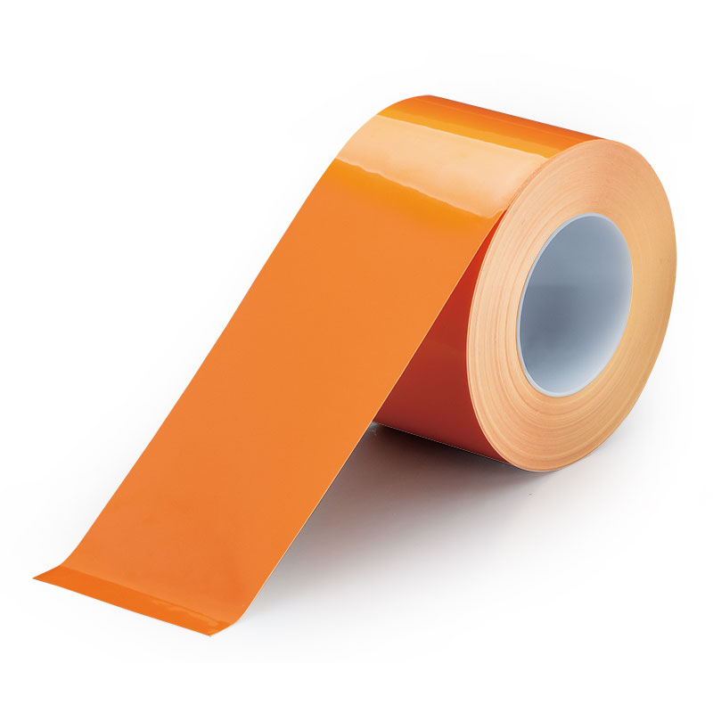 橙色 100mm幅強粘着テープ