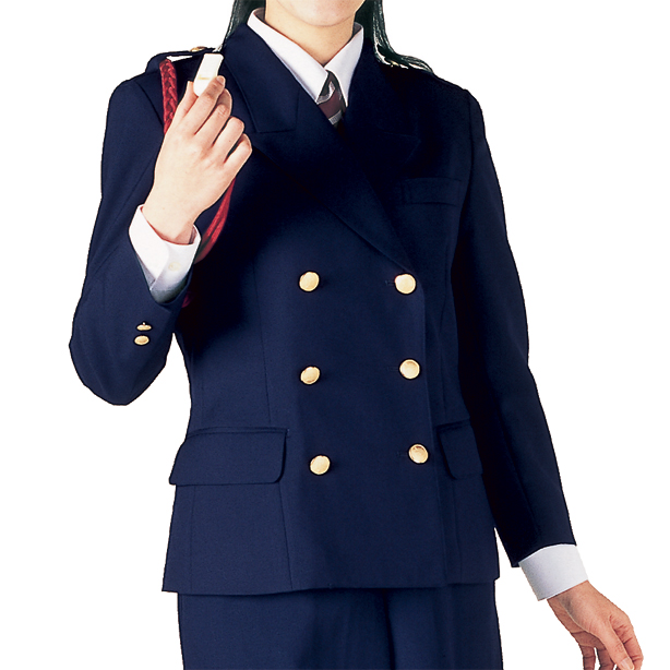 女子肩章付きジャケット　M581-1